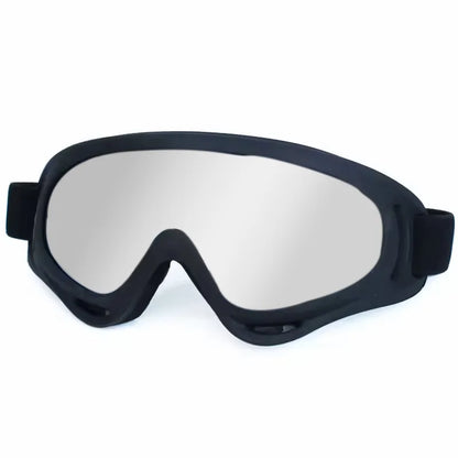 DIZETION 1Pc Winter Windproof Skiing Glasses Goggles Outdoor Sports Eyewear Glasses Ski Dustproof Cycling Lens Frame Sunglasses